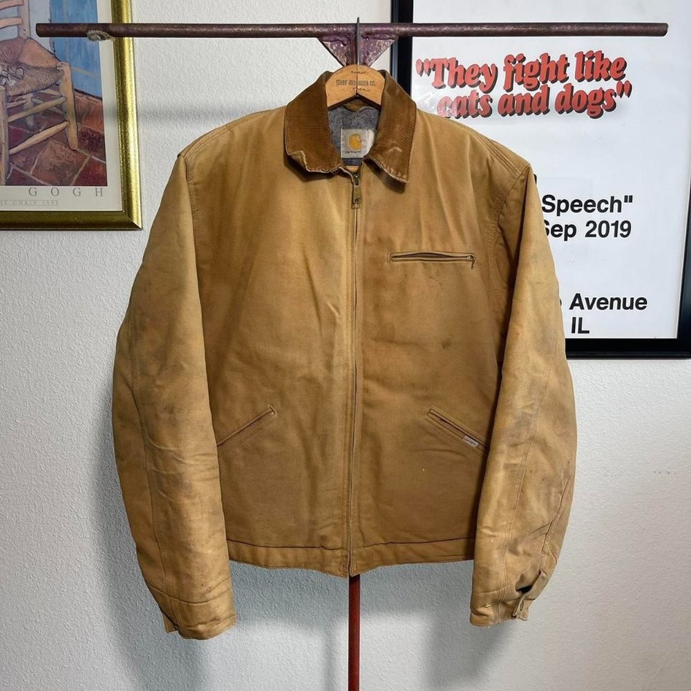 Vintage 1980s Detroit Carhartt Work Jacket